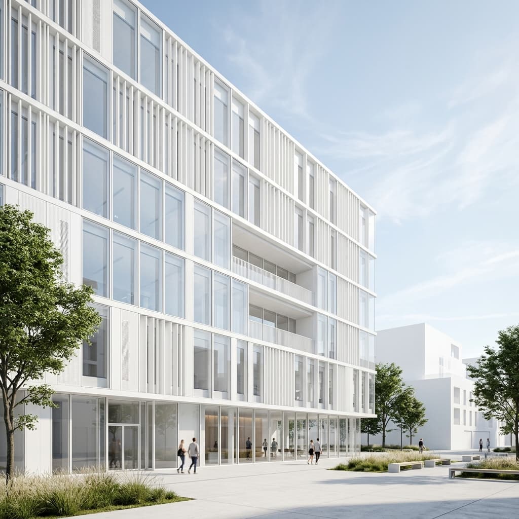 Architect profile portrait